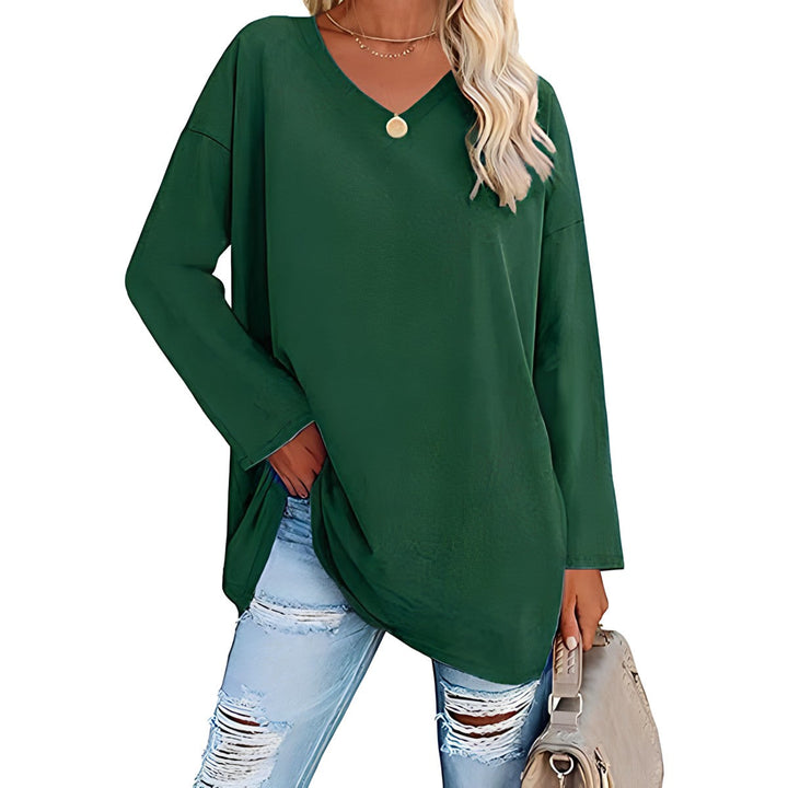 Elaine - Casual V-Neck Sweater