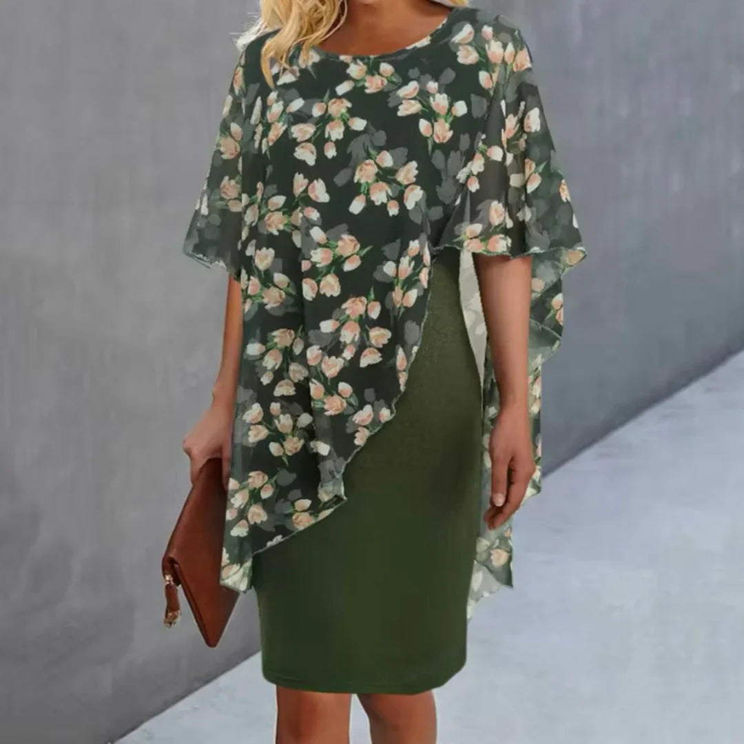 JULIANNA - Printed Elegant Dress