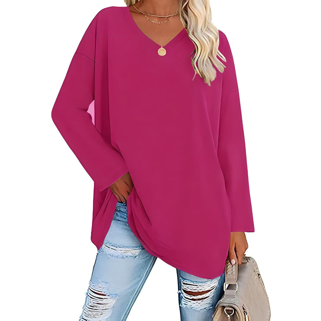 Elaine - Casual V-Neck Sweater