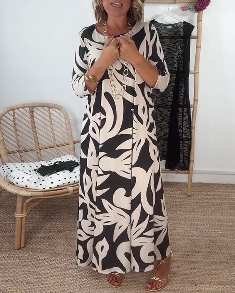Savanah - Abstract Muse Dress