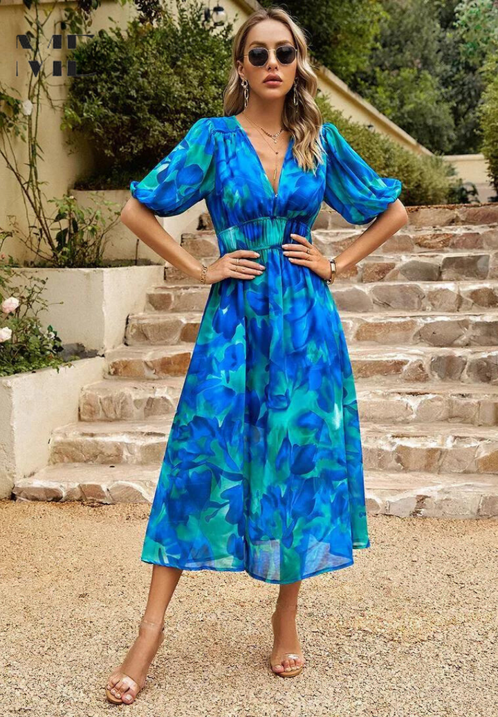 Marcelle - Bloomy Elegance Dress