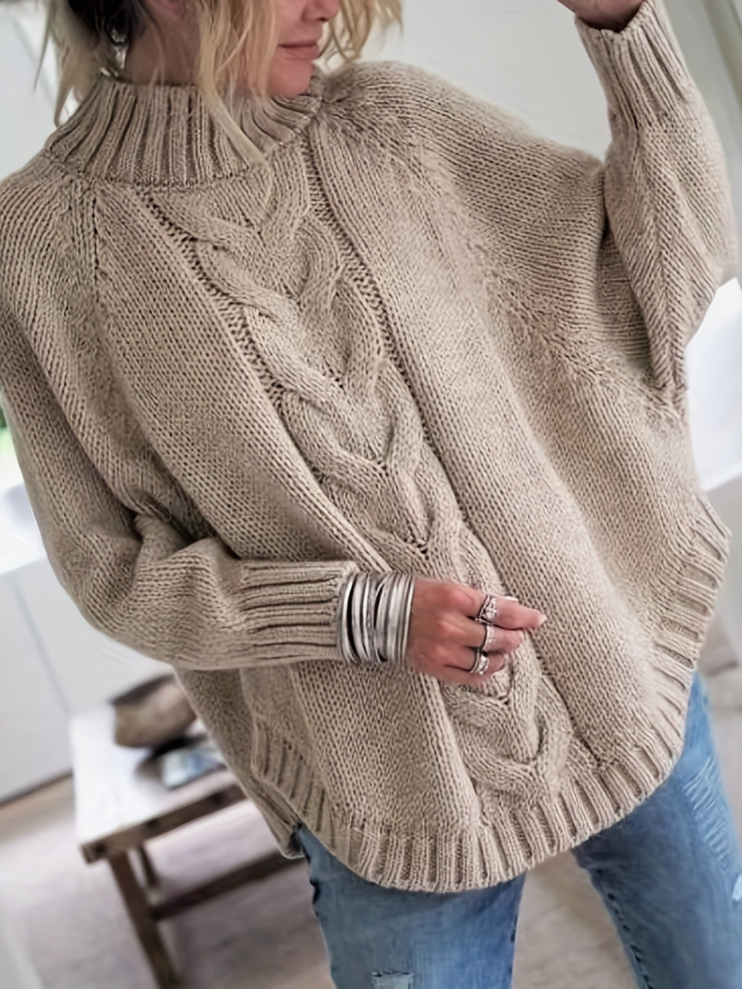 Delira - Textured Soft Sweater