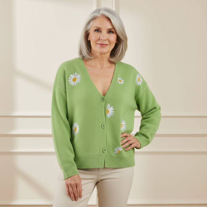 Daena - Fresh Floral Cardigan