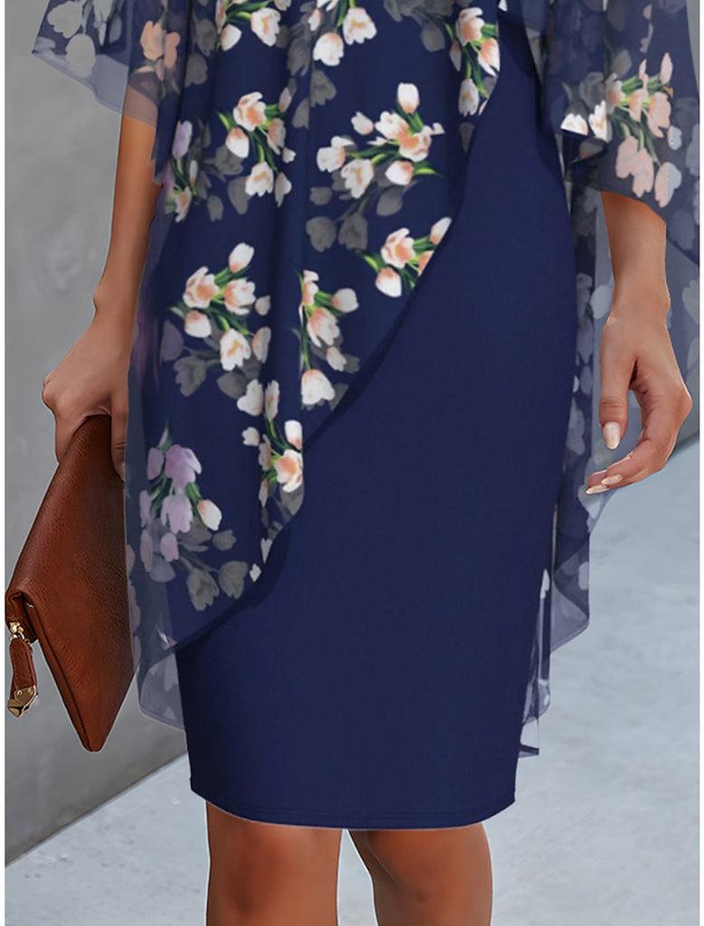 JULIANNA - Printed Elegant Dress