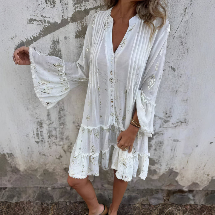 Seanna - Boho Gilded Dress